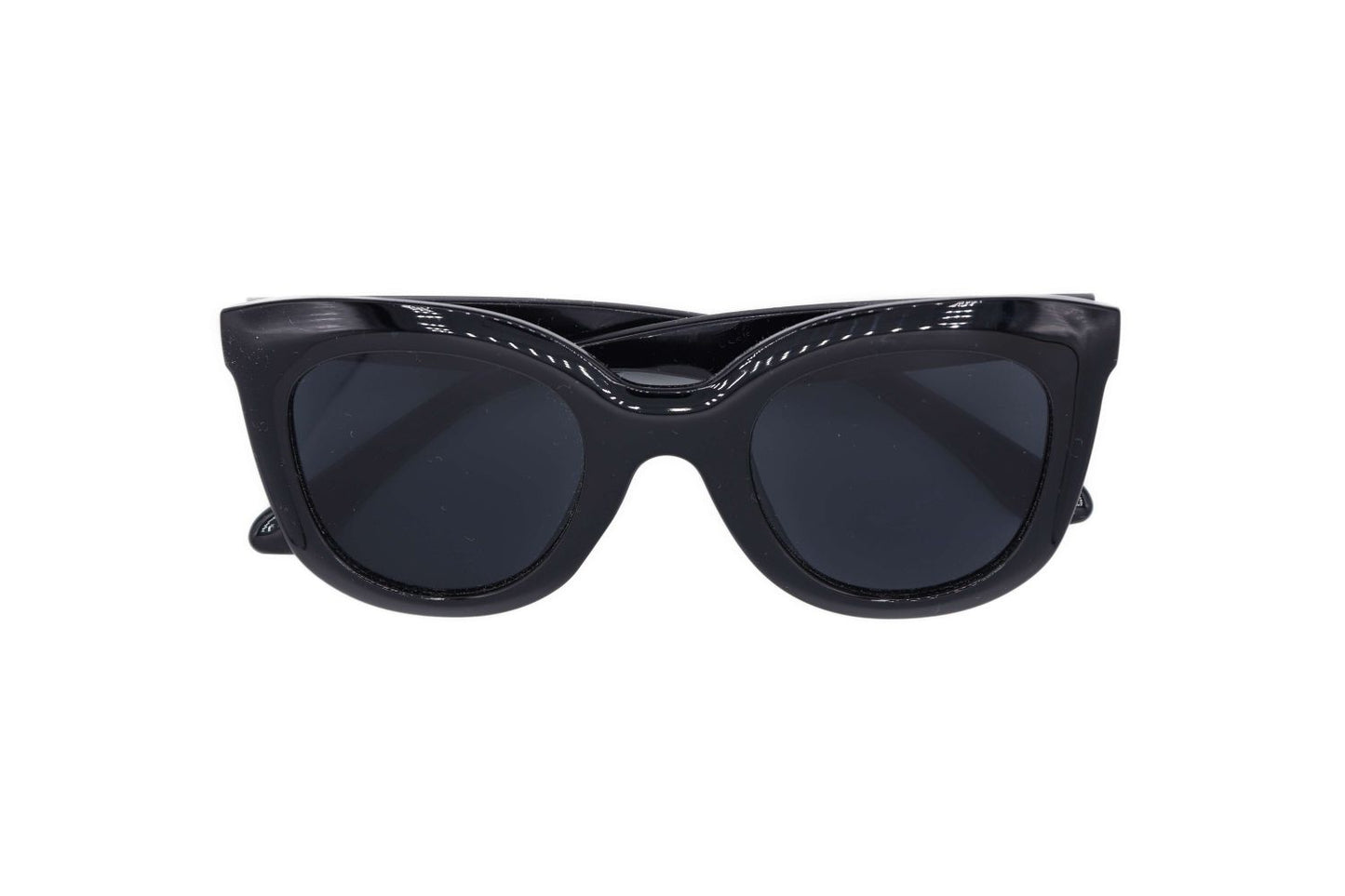 Thick Rounded Frame Sunglasses