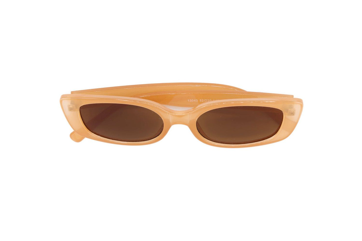 Long Oval Shaped Sunglasses